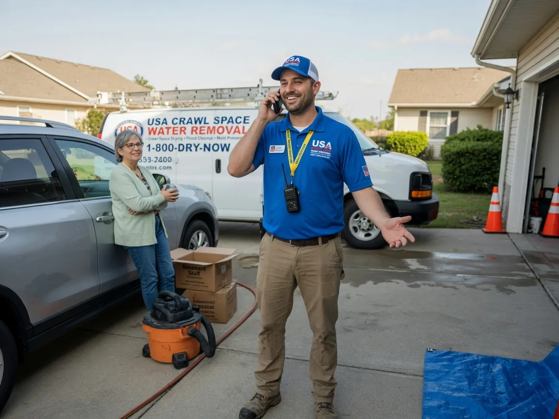 Crawl Space Water Removal Sidney, OH FAQs